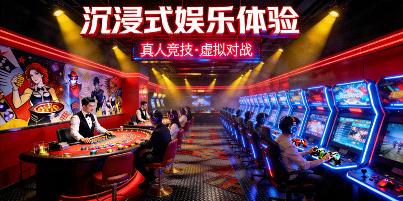真人娱乐场与电子游戏大厅 - 沉浸式娱乐体验